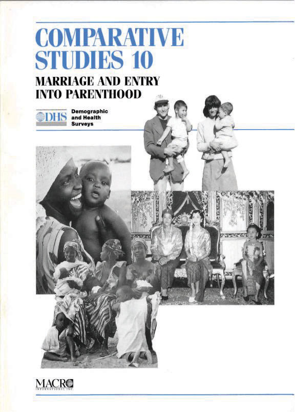 Cover of Marriage and Entry into Parenthood (English)