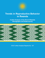 Cover of Trends in Reproductive Behavior in Rwanda (English)