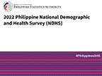 Cover of Philippines DHS 2022 - Survey Presentations (English)