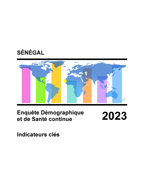 Cover of Senegal DHS 2023 - Preliminary Report (French)
