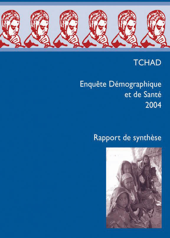 Cover of Chad DHS, 2004 - Summary Report (French)