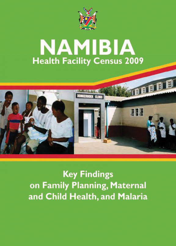 Cover of Namibia SPA, 2009 - Key Findings on FP and MCH (English)