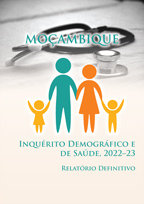Cover of Mozambique DHS, 2022-23 - Final Report (Portuguese)