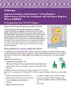 Cover of Overview - Agency, Consent, and Coercion: Young People's Experiences of First Sex in Ashanti and Northern Regions, Ghana (QRS24) - Analysis Brief (English)