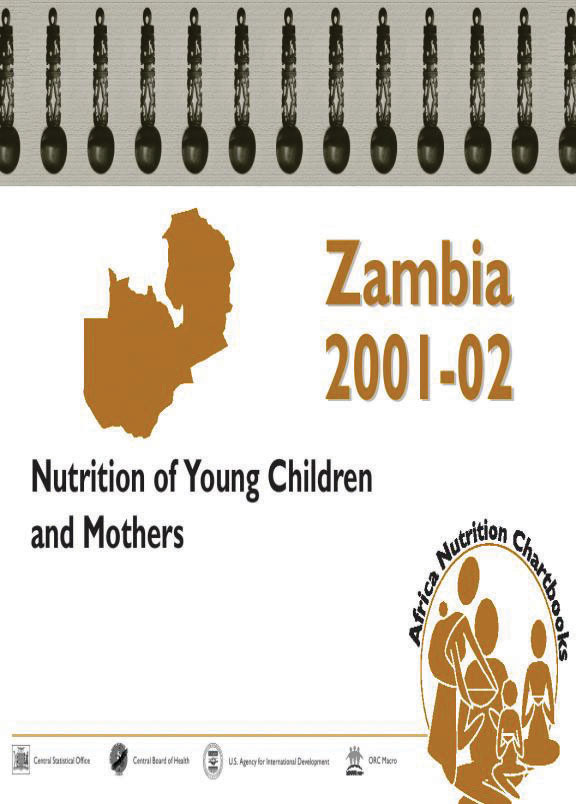 Cover of Zambia 2001-02, Nutrition of Young Children and Mothers (English)