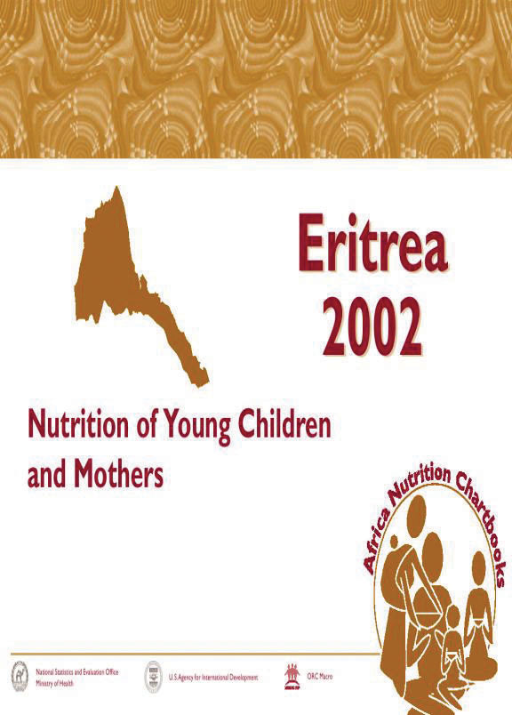 Cover of Eritrea 2002, Nutrition of Young Children and Mothers (English)