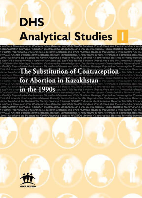 Cover of The Substitution of Contraception for Abortion in Kazakhstan in the 1990's (English)