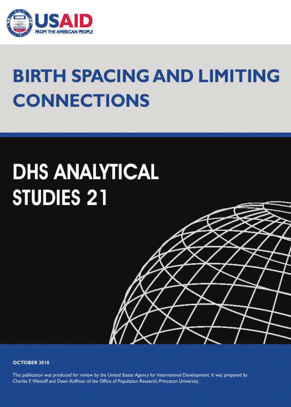Cover of Birth Spacing and Limiting Connections (English)