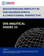 Cover of Education and Fertility in Sub-Saharan Africa: A Longitudinal Perspective (English)