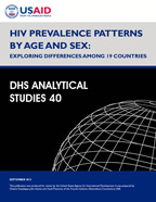 Cover of HIV Prevalence Patterns by Age and Sex: Exploring Differences among 19 Countries (English)