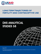 Cover of Long Term Trajectories of Fertility and Contraceptive Use (English)