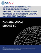 Cover of Levels and Determinants of Out-of-Pocket Health Expenditures in the Democratic Republic of the Congo, Liberia, Namibia, and Rwanda (English)
