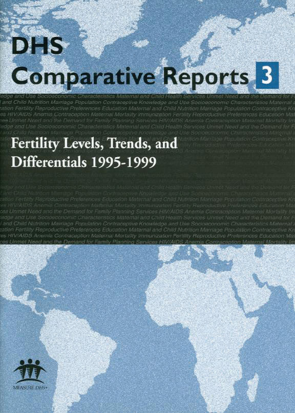 Cover of Fertility Levels, Trends, and Differentials 1995-1999 (English)
