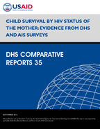 Cover of Child Survival by HIV Status of the Mother: Evidence from DHS and AIS Surveys (English)