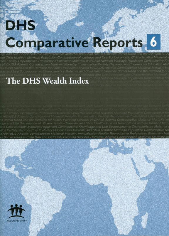 Cover of The DHS Wealth Index (English)
