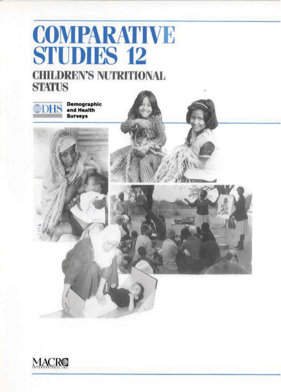 Cover of Children's Nutritional Status (English)