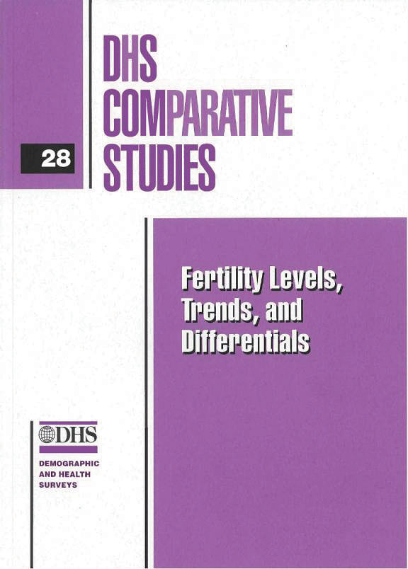 Cover of Fertility Levels, Trends and Differentials (English)