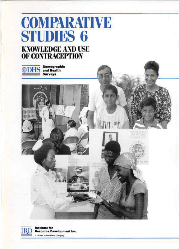 Cover of Knowledge and Use of Contraception (English)