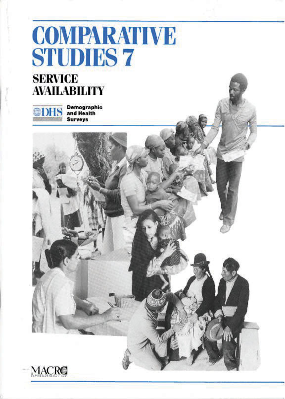Cover of The Availability of Family Planning and Maternal and Child Health Services (English)