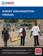 Cover of DHS Survey Organization Manual (English)