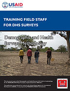 Cover of Training Field Staff for DHS Surveys (English)