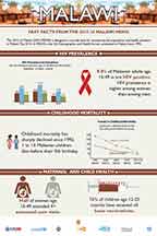 Cover of Malawi 2015-16 DHS - Infographic (English)