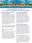 Cover of Myanmar 2015-16 DHS - Frequently Asked Questions (English)