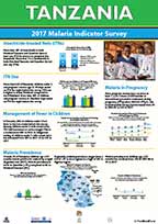 Cover of Tanzania 2017 MIS - Wall Chart (English)