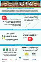 Cover of Ethiopia Mini DHS 2019 - Infographic (English)