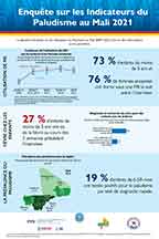 Cover of Mali MIS 2021 - Infographic (French)