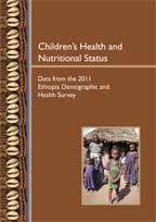 Cover of Children's Health and Nutritional Status: Data from the 2011 Ethiopia Demographic and Health Survey (English)