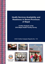 Cover of Health Services Availability and Readiness in Seven Provinces of Nepal (English)