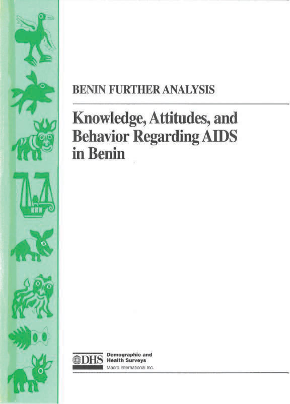Cover of Knowledge, Attitudes and Behavior Regarding AIDS in Benin (English, French)