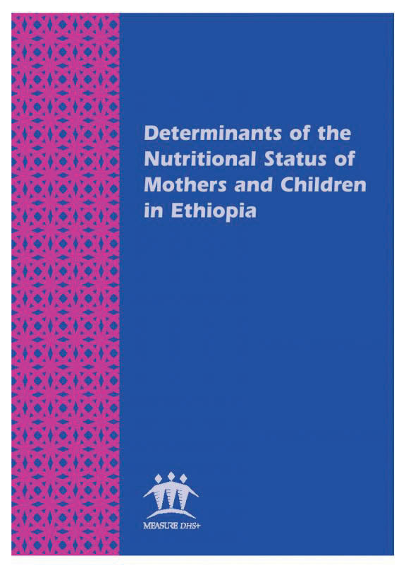 Cover of Determinants of the Nutritional Status of Mothers and Children in Ethiopia (English)
