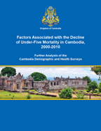 Cover of Factors Associated with the Decline of Under-Five Mortality in Cambodia, 2000-2010 (English)