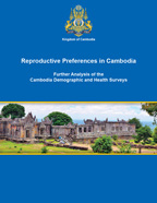 Cover of Reproductive Preferences in Cambodia (English)