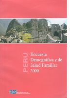 Cover of Peru DHS, 2000 - Final Report (Spanish)