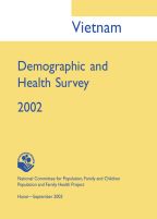Cover of Vietnam DHS, 2002 - Final Report (English)