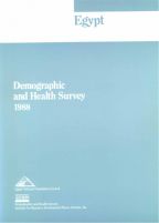 Cover of Egypt DHS, 1988 - Final Report (English)