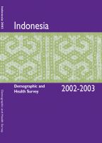 Cover of Indonesia DHS, 2002-03 - Final Report (English)