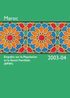 Cover of Morocco DHS, 2003-04 - Final Report (French)