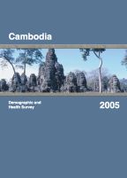 Cover of Cambodia DHS, 2005 - Final Report (English)