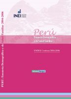 Cover of Peru DHS, 2004-06 - Final Report Continuous (2004-2006) (Spanish)