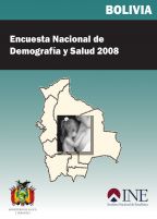 Cover of Bolivia DHS, 2008 - Final Report (Spanish)