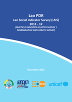 Cover of Lao People's Democratic Republic Special, 2011-12 - Lao Social Indicator Survey (MICS/DHS) Final Report (English)