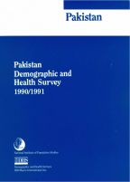Cover of Pakistan DHS, 1990-91 - Final Report (English)