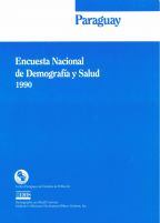 Cover of Paraguay DHS, 1990 - Final Report (Spanish)