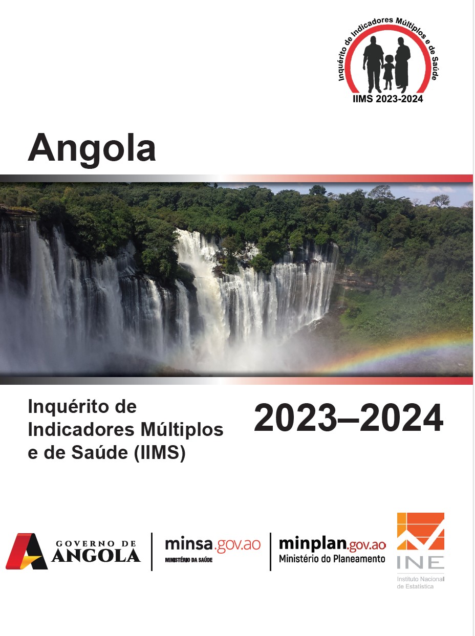 Cover of Angola DHS, 2023-24 - Final Report (Portuguese)