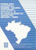 Cover of Brazil DHS, 1986 - Final Report (Portuguese)