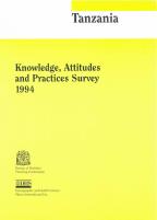 Cover of Tanzania KAP, 1994 - Tanzania 1994 KAP Final Report (English)